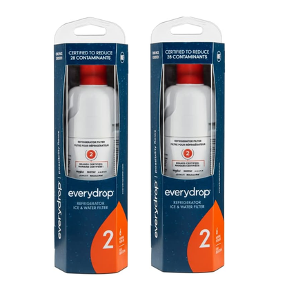 Ice and Water Refrigerator Filter 2, EDR2RXD1, 2-Pack
